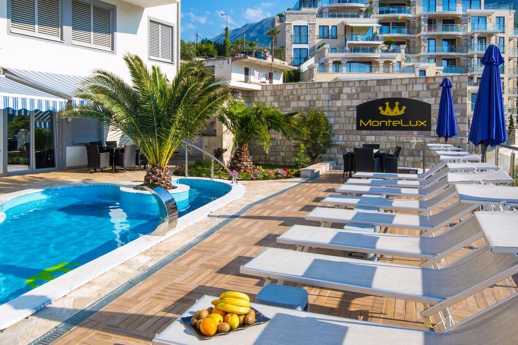 Montelux Apartments Budva Luaran gambar